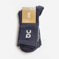 ON Logo Sock High 3 Pack, Navy, Detail Shot 1