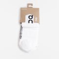 ON Logo Socks 3-Pack, White, Detail Shot 2
