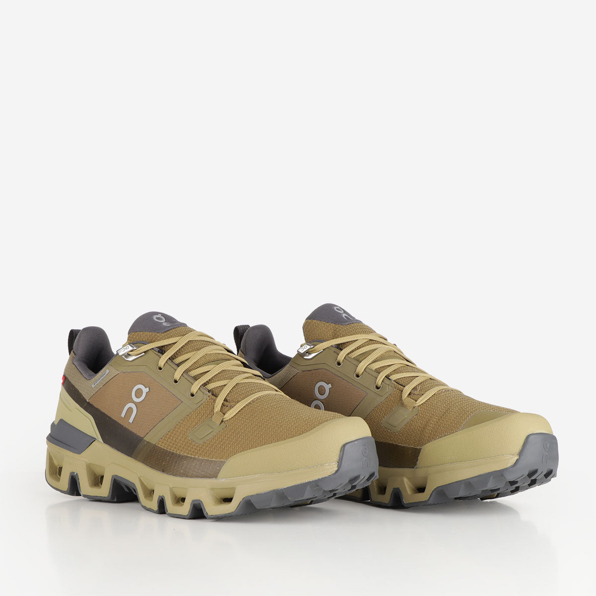 ON Cloudwander Waterproof Shoes, Hunter Safari, Detail Shot 2