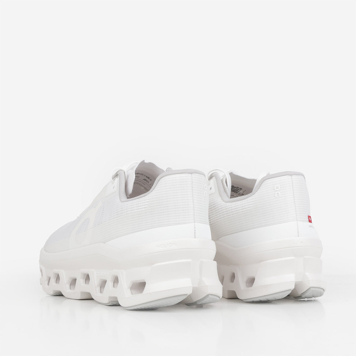 ON Cloudmonster Void Shoes, White White, Detail Shot 3