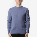 Origin Seamless Crew Jumper, Light Blue, Detail Shot 1