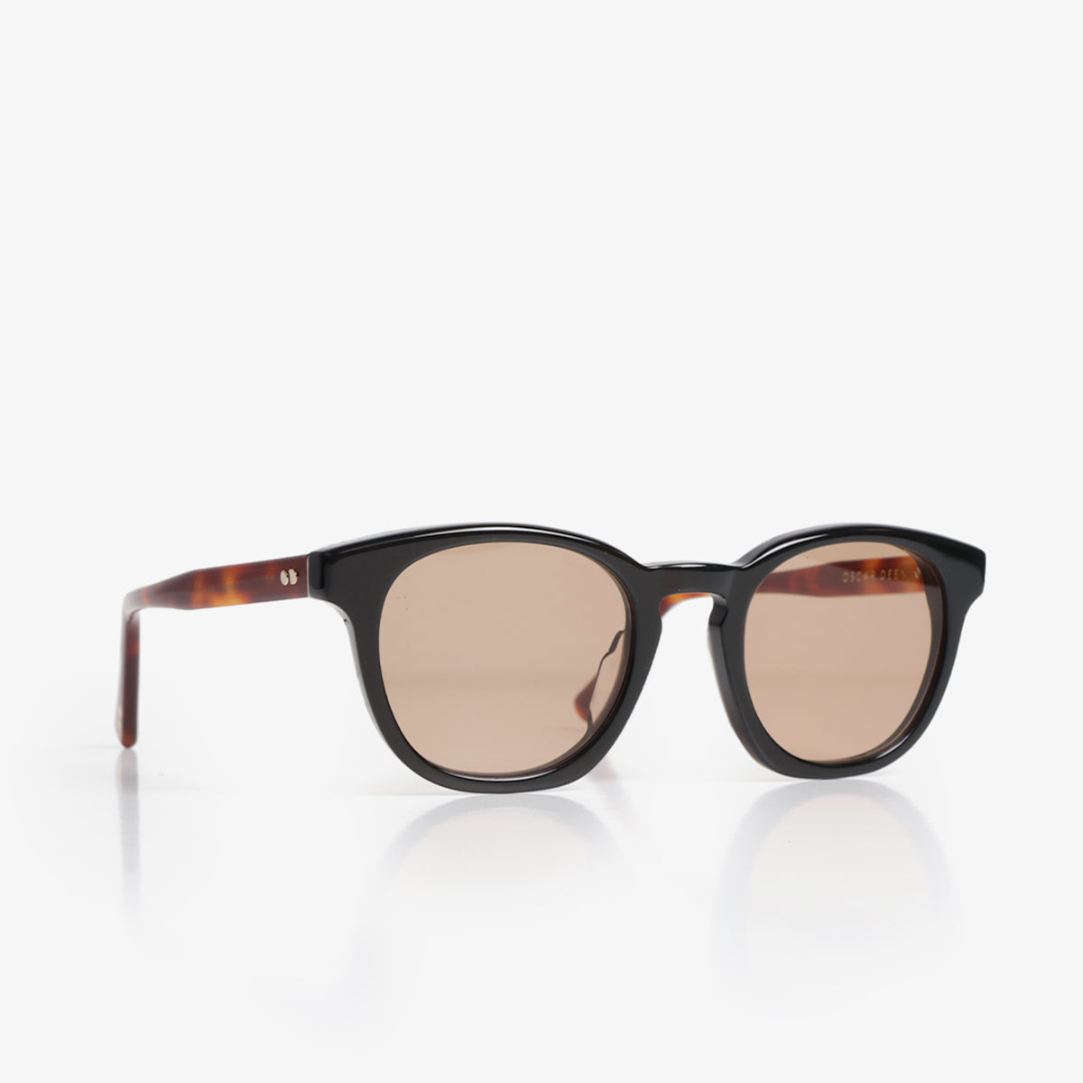 Oscar Deen Morris Sunglasses, Two Tone Coal Sunset, Detail Shot 2