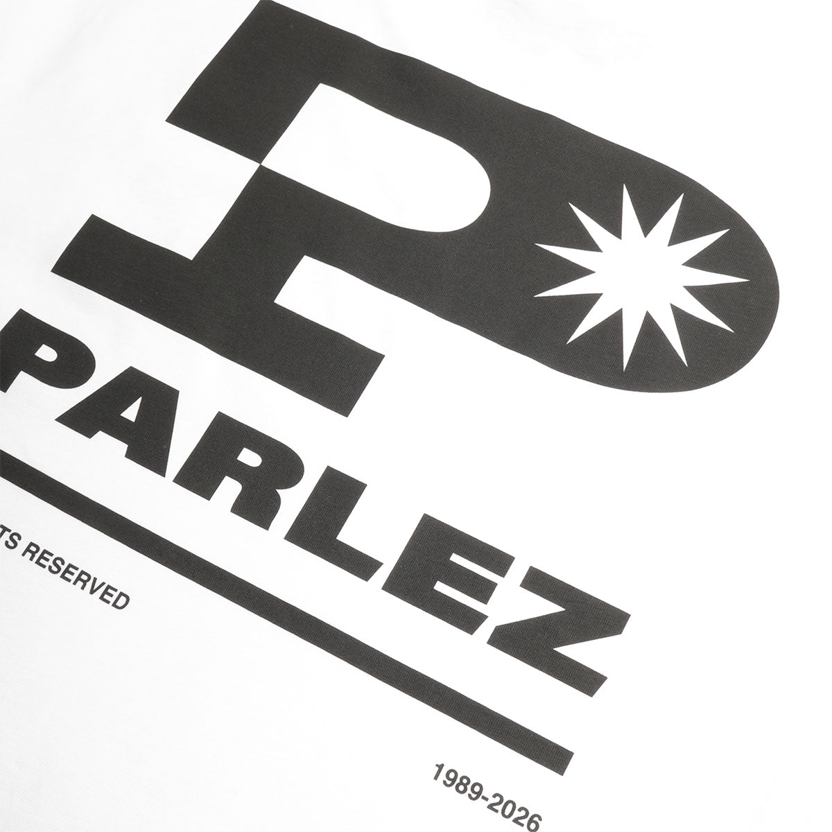 Parlez Complex T-Shirt, White, Detail Shot 4