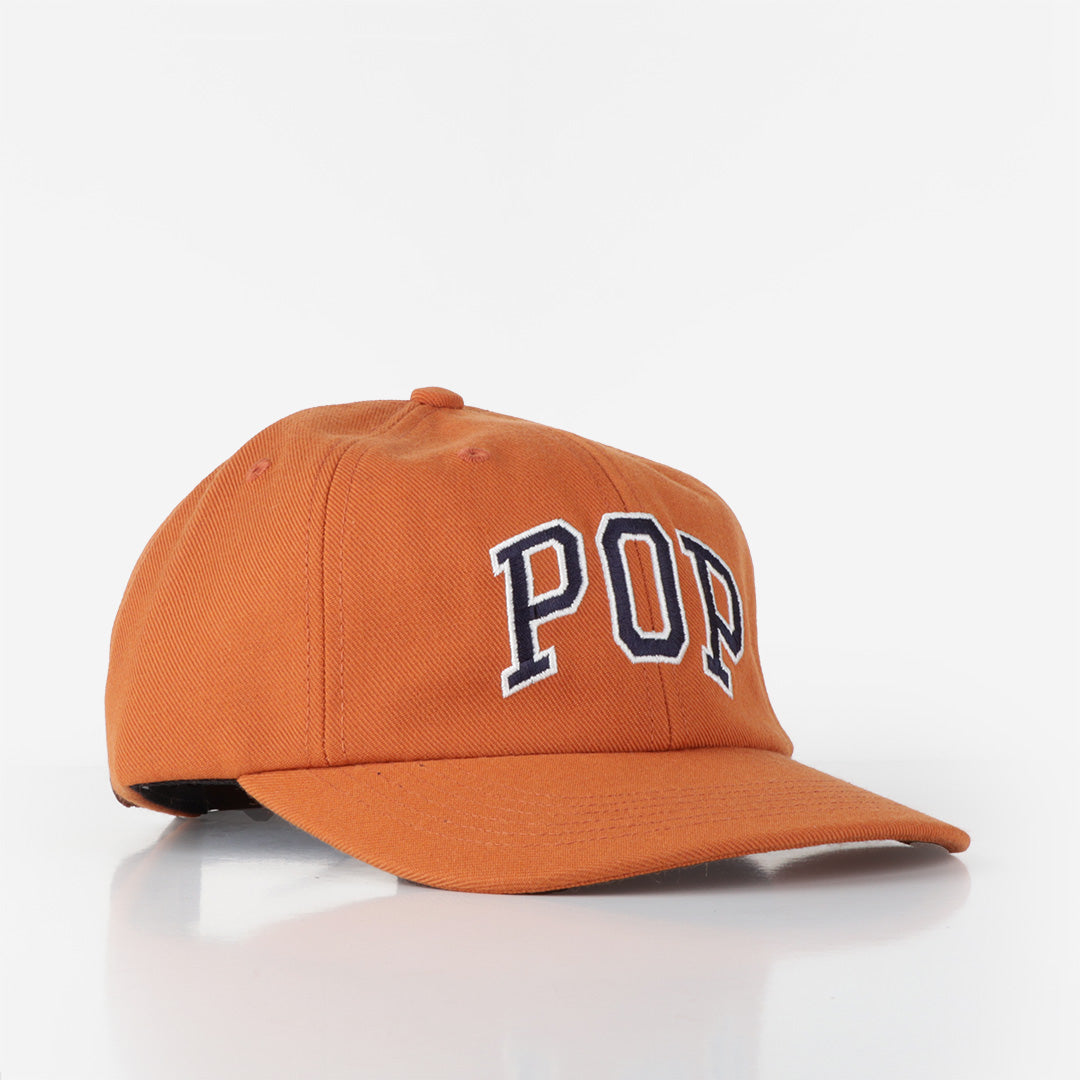 Pop Trading Company Arch Six Panel Hat Cinnamon Urban Industry