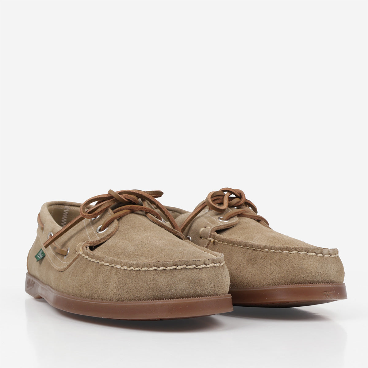Paraboot Barth Shoes, Velvet Sand, Detail Shot 2