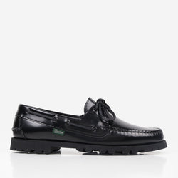 thumbnail Paraboot Malo Shoes, Brilliant Black, Detail Shot 1