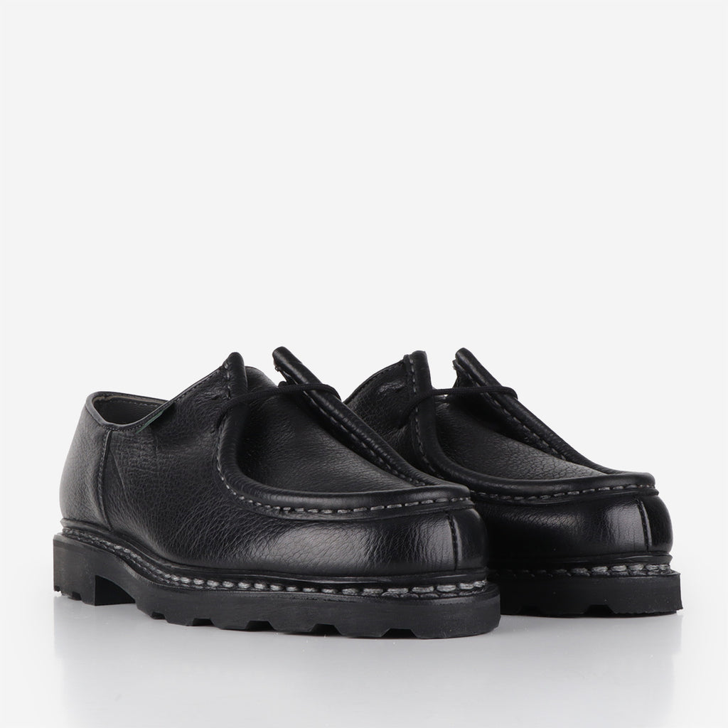 Paraboot Michael Shoes, Black, Detail Shot 2
