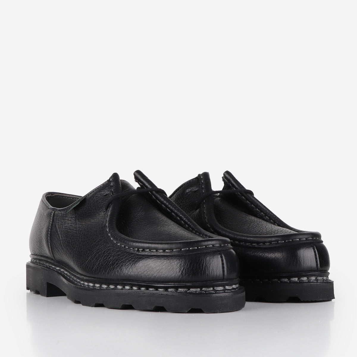 Paraboot Michael Shoes, Black, Detail Shot 2