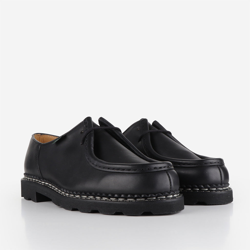 Paraboot Michael Shoes, Noir, Detail Shot 2