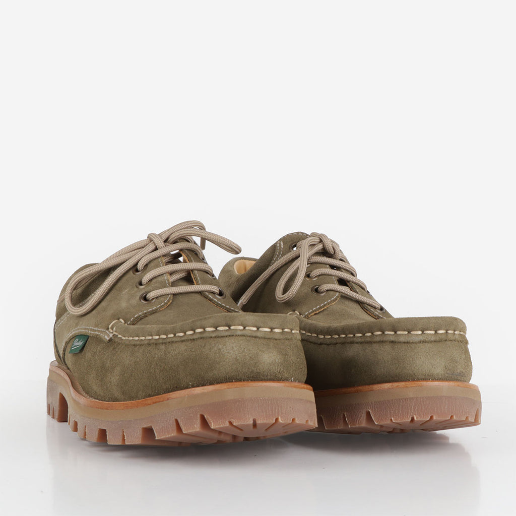 Paraboot Thiers Shoes, Khaki, Detail Shot 2