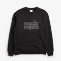 Parlez Arc Crew Sweatshirt, Black, Detail Shot 1
