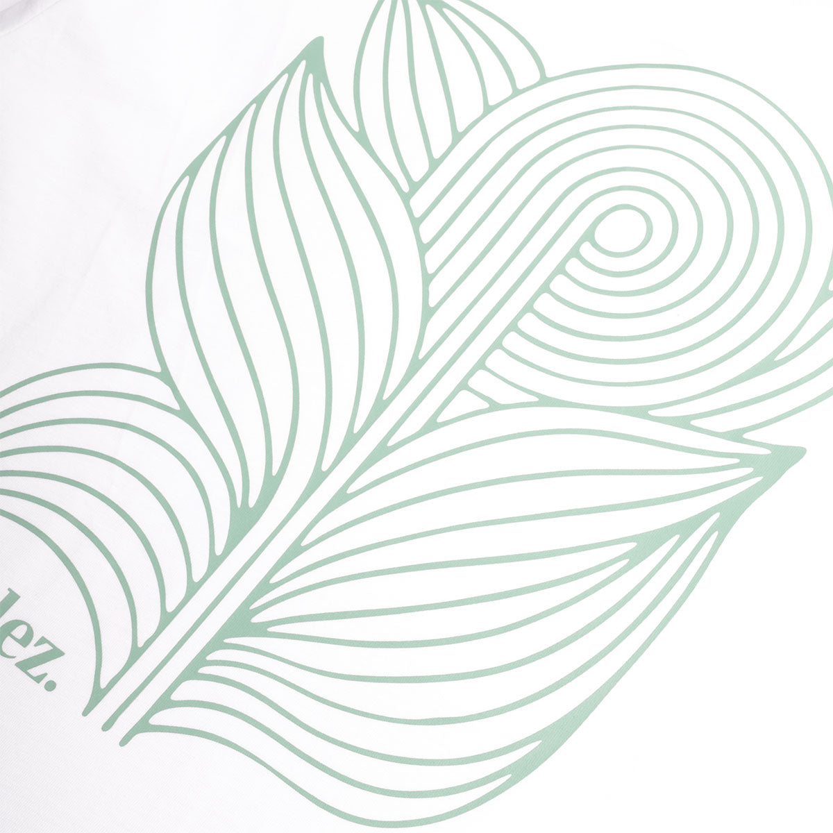 Parlez Astor T-Shirt, White, Detail Shot 4