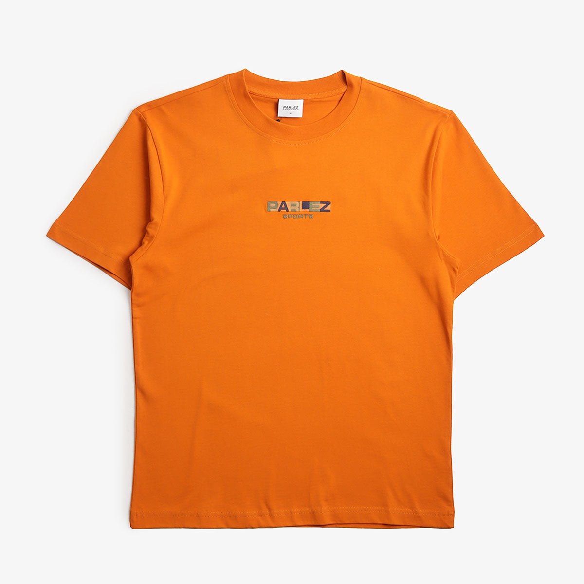 Parlez Bloc T-Shirt, Rust, Detail Shot 1