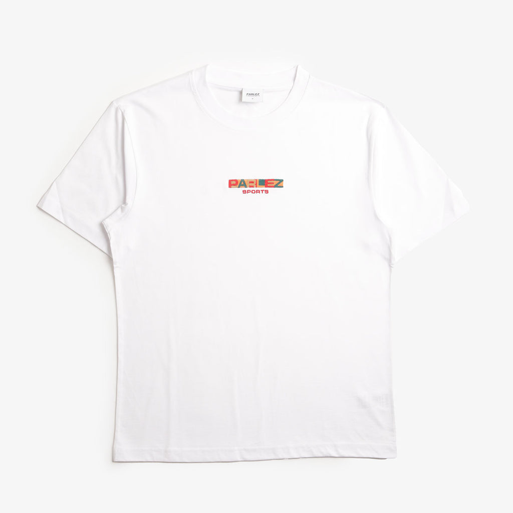 Parlez Bloc T-Shirt, White, Detail Shot 1