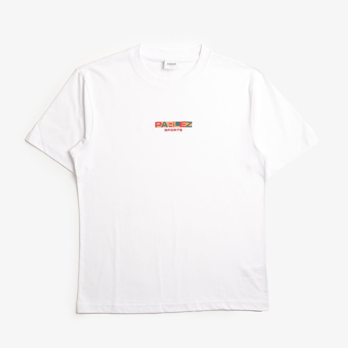 Parlez Bloc T-Shirt, White, Detail Shot 1