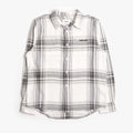 Parlez Brooklyn Shirt, Black Check, Detail Shot 1