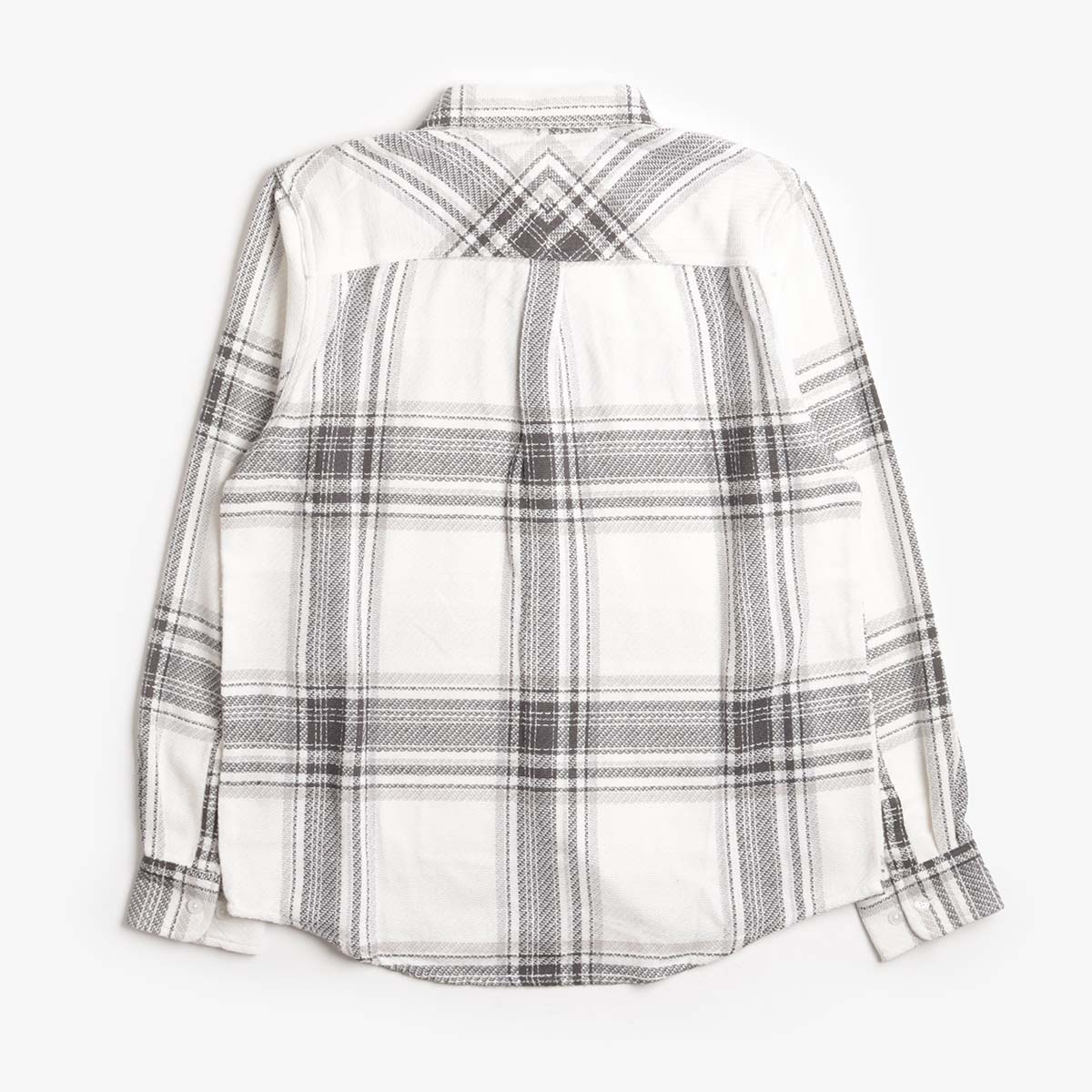 Parlez Brooklyn Shirt, Black Check, Detail Shot 2
