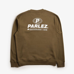 thumbnail Parlez Excel Sweatshirt, Moss, Detail Shot 1
