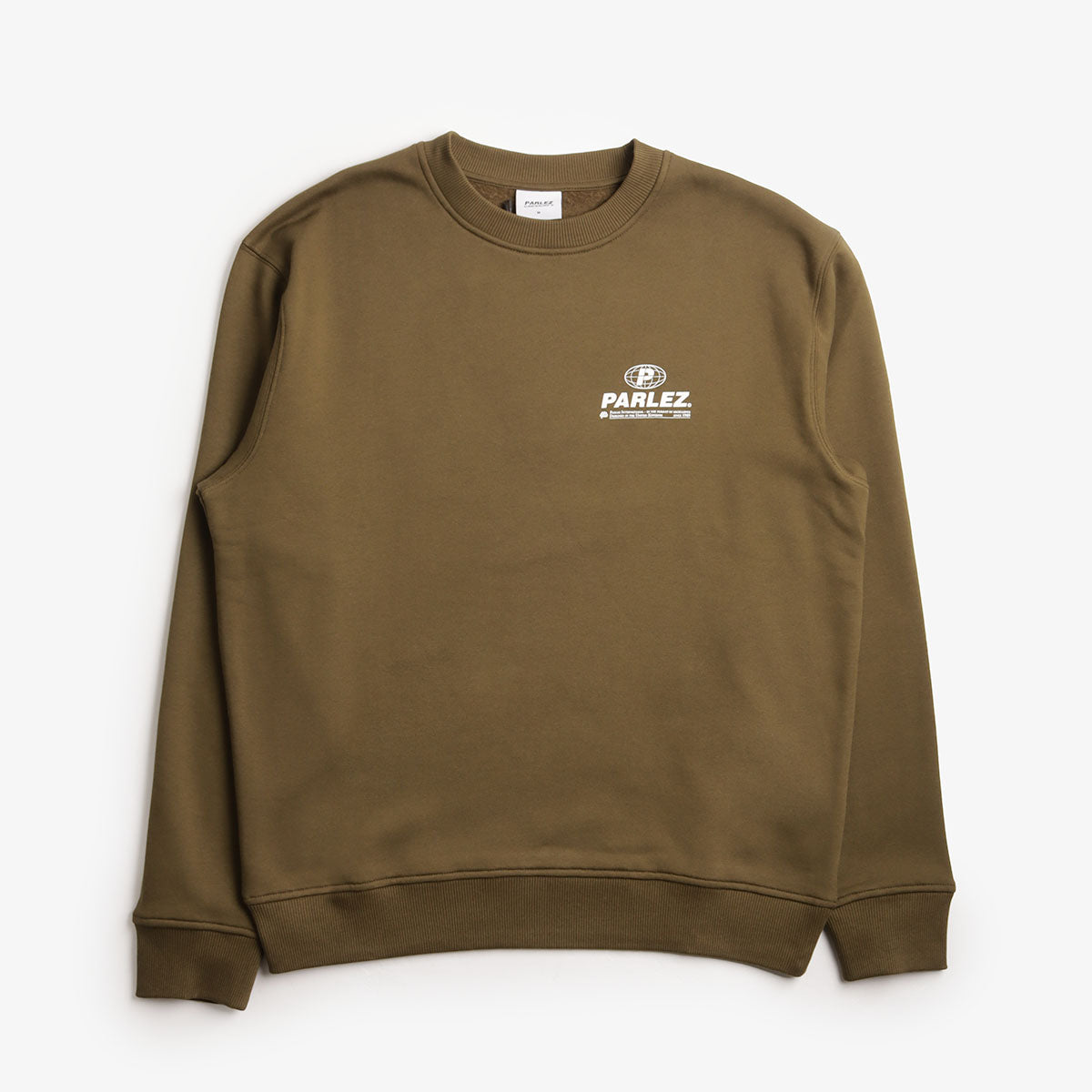 main Parlez Excel Sweatshirt, Moss, Detail Shot 2