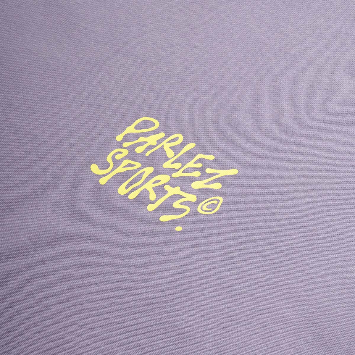 Parlez Flow T-Shirt, Purple Haze, Detail Shot 2