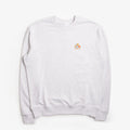 Parlez Imprint Crewneck Sweater, Heather, Detail Shot 1