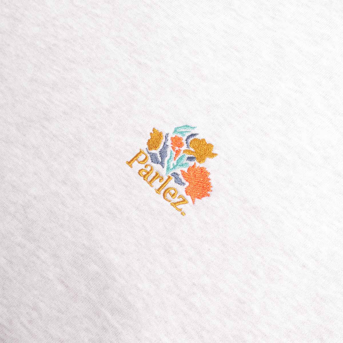Parlez Imprint Crewneck Sweater, Heather, Detail Shot 3