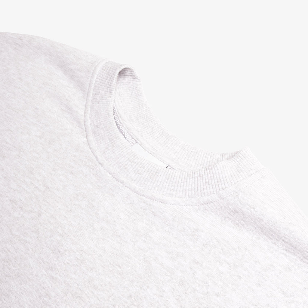 Parlez Imprint Crewneck Sweater, Heather, Detail Shot 4