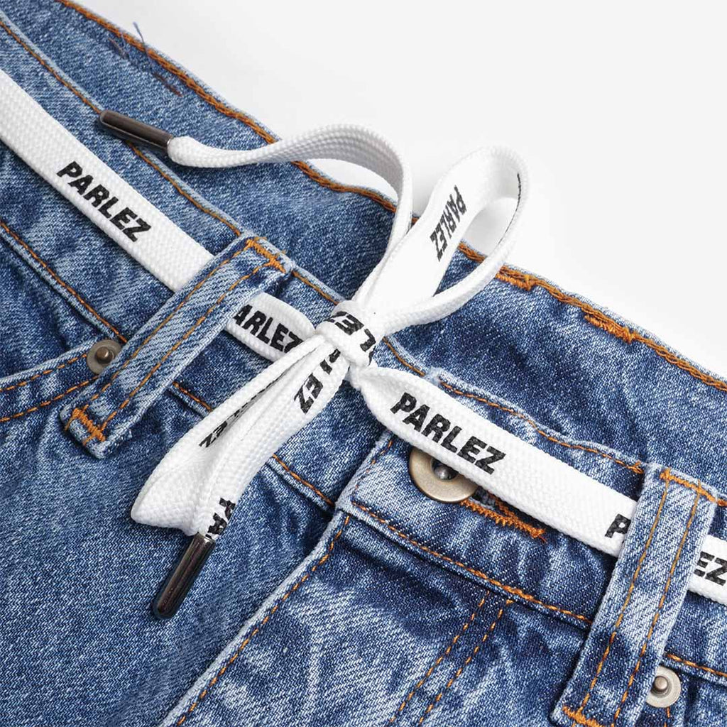 Parlez Indy Denim Jeans, Mid Indigo Wash, Detail Shot 3