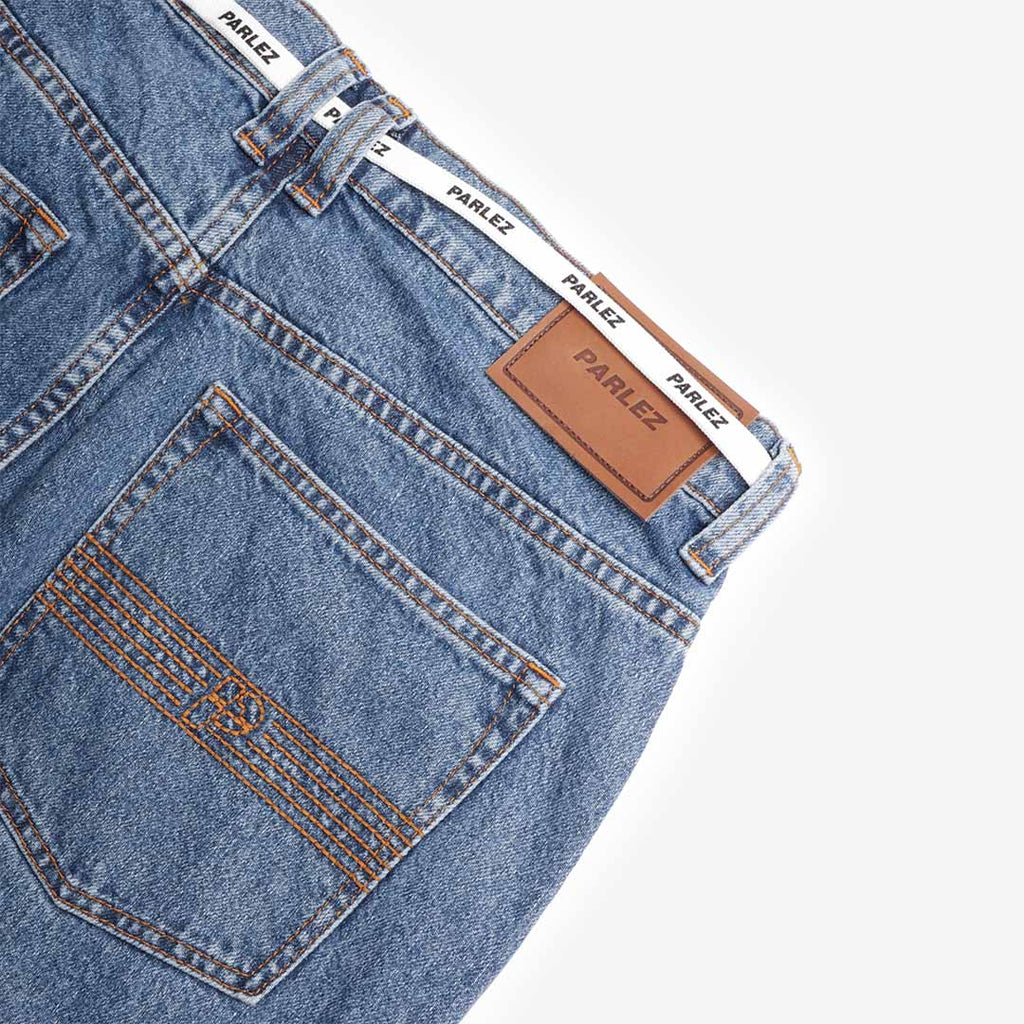 Parlez Indy Denim Jeans, Mid Indigo Wash, Detail Shot 5