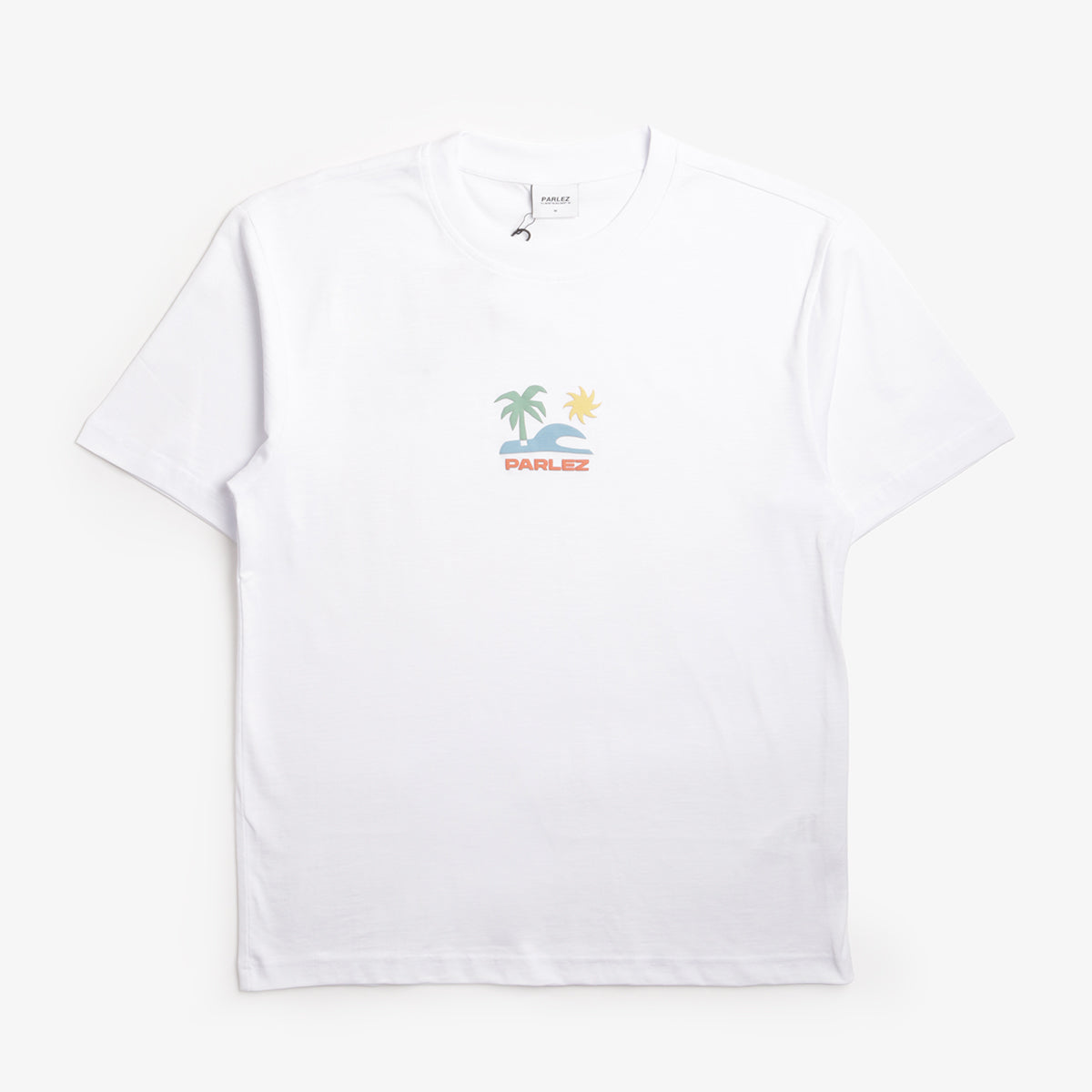 Parlez Mateo T-Shirt, White, Detail Shot 1