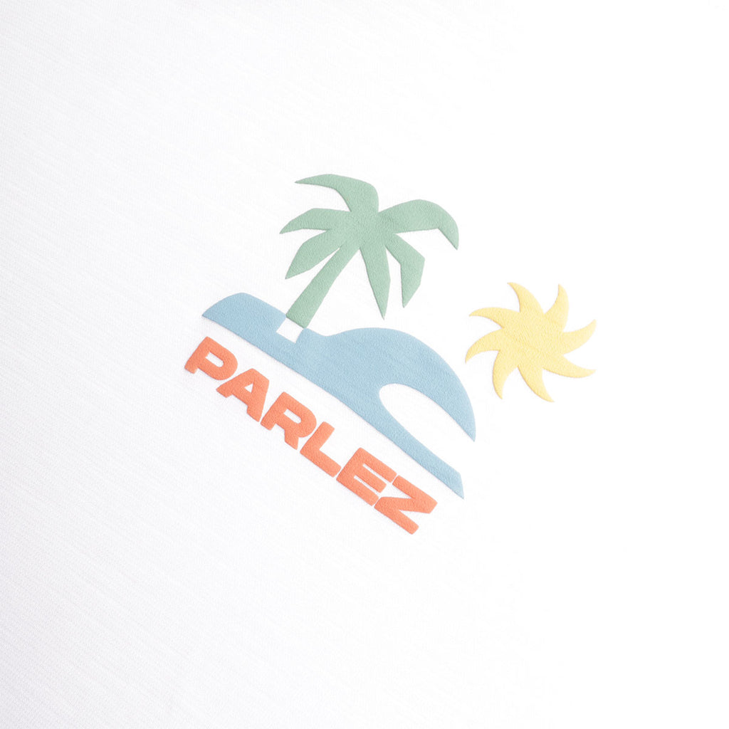 Parlez Mateo T-Shirt, White, Detail Shot 3