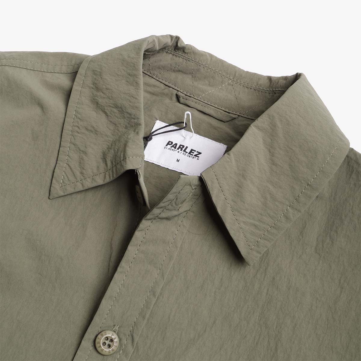 Parlez Mode Shirt, Herb, Detail Shot 3