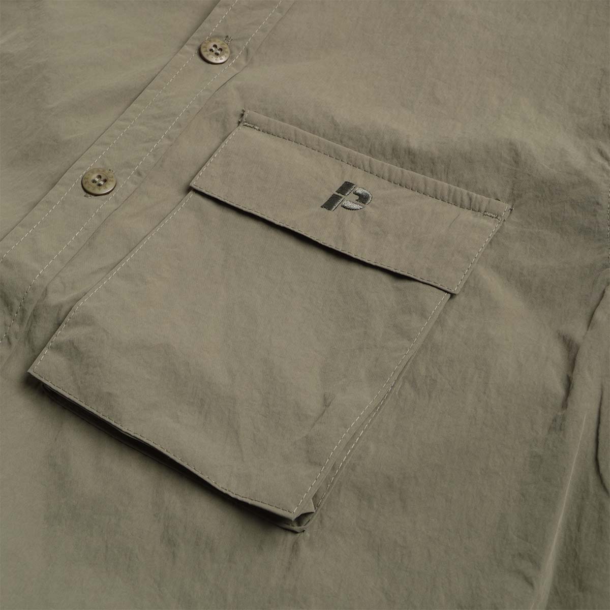 Parlez Mode Shirt, Herb, Detail Shot 4