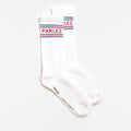 Parlez Onere Socks, White, Detail Shot 1