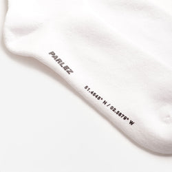 thumbnail Parlez Onere Socks, White, Detail Shot 3