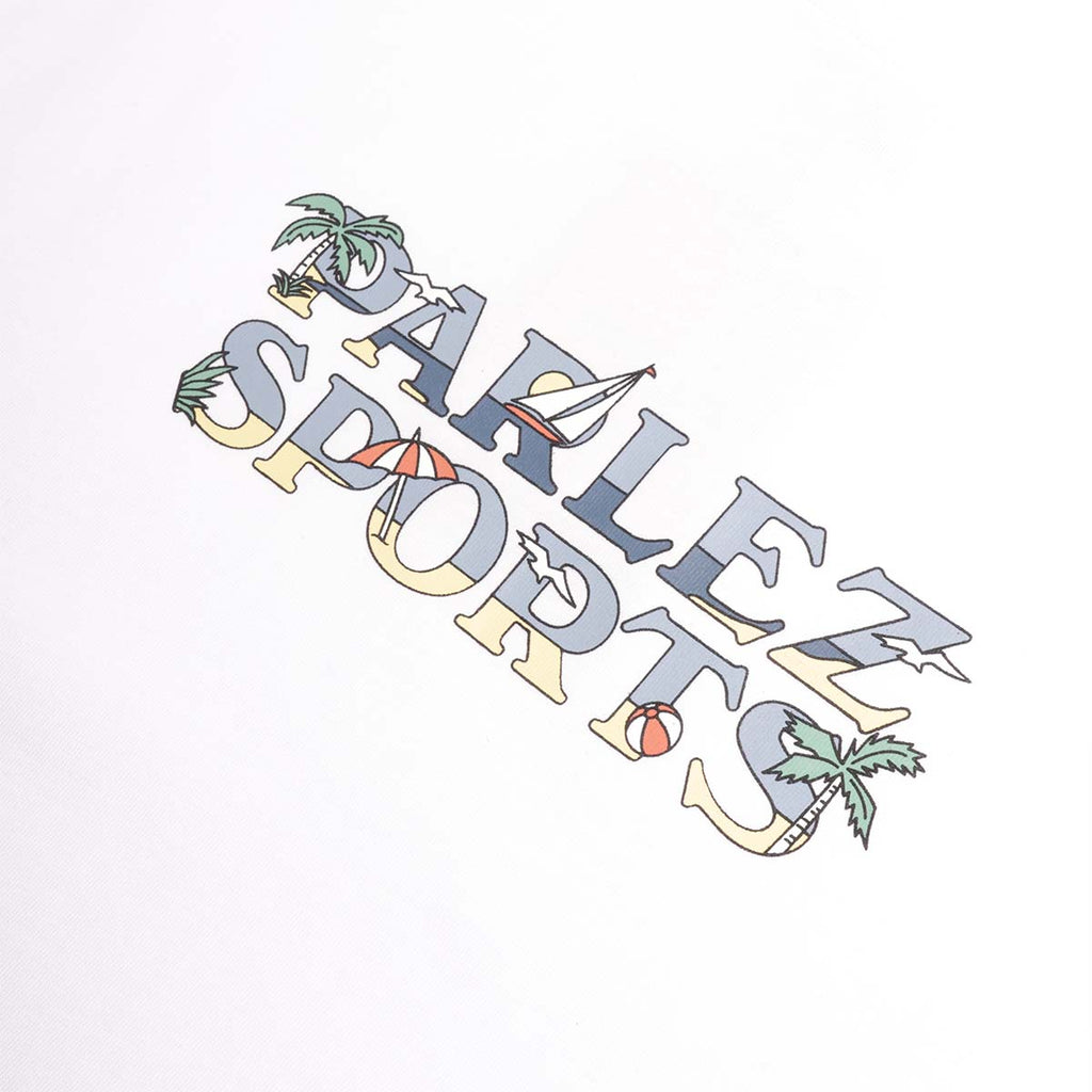 Parlez Ormond T-Shirt, White, Detail Shot 3