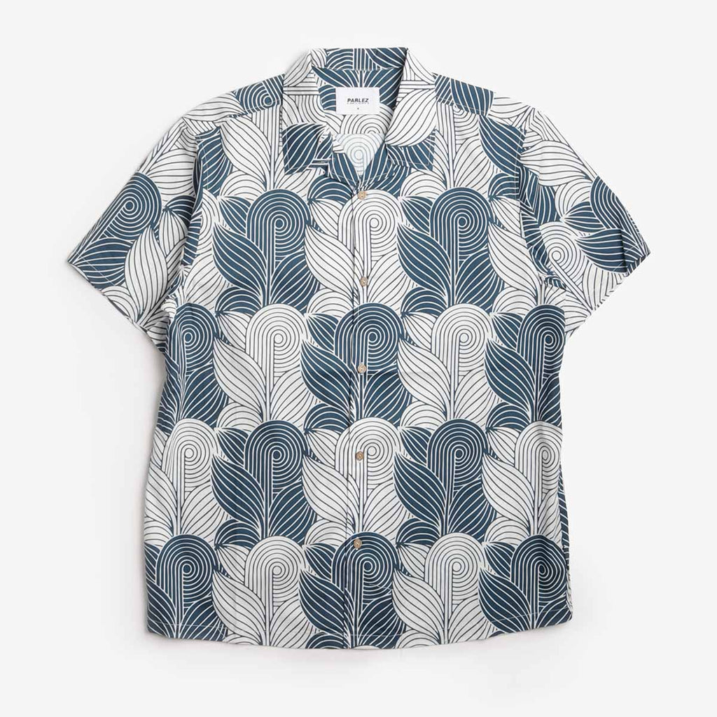 Parlez Paragon Shirt, Oceanic, Detail Shot 1