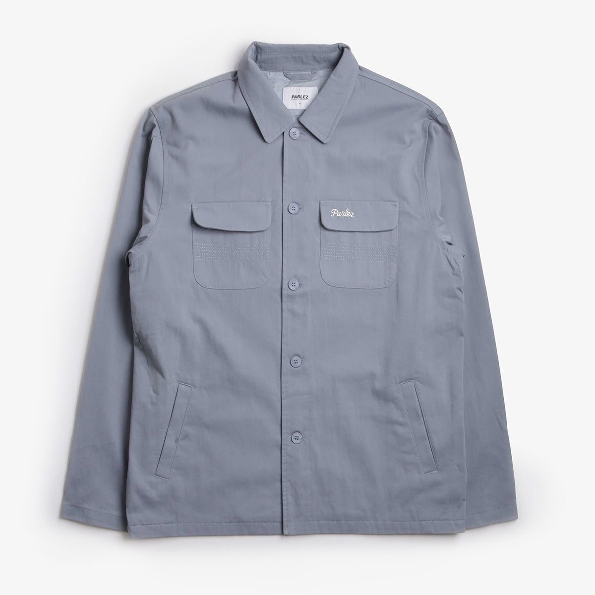 Parlez Paris Jacket, Slate Blue, Detail Shot 1