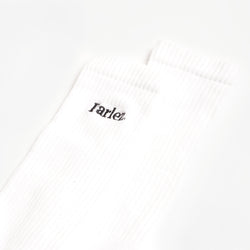thumbnail Parlez Prumo Socks, White, Detail Shot 2