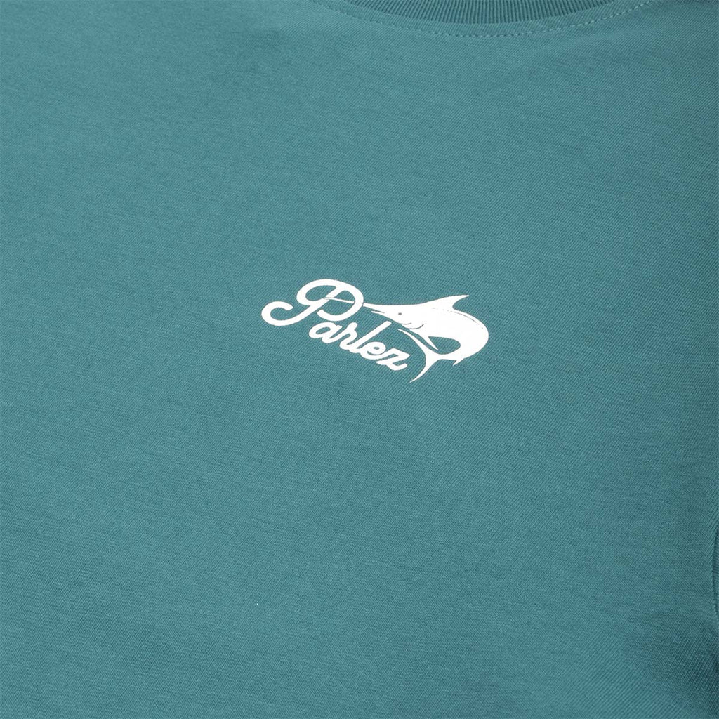 Parlez Release T-Shirt, Petrol, Detail Shot 3