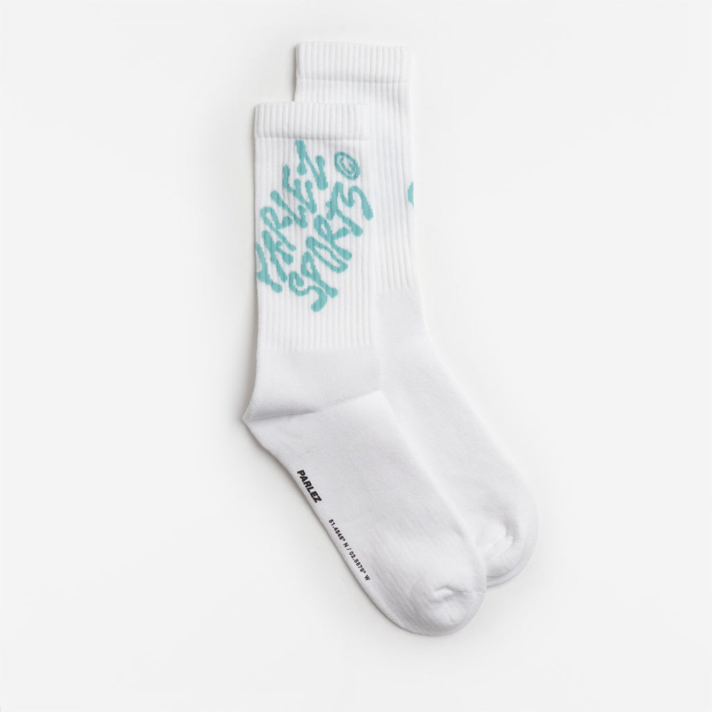 Parlez Source Socks, Lagoon, Detail Shot 2