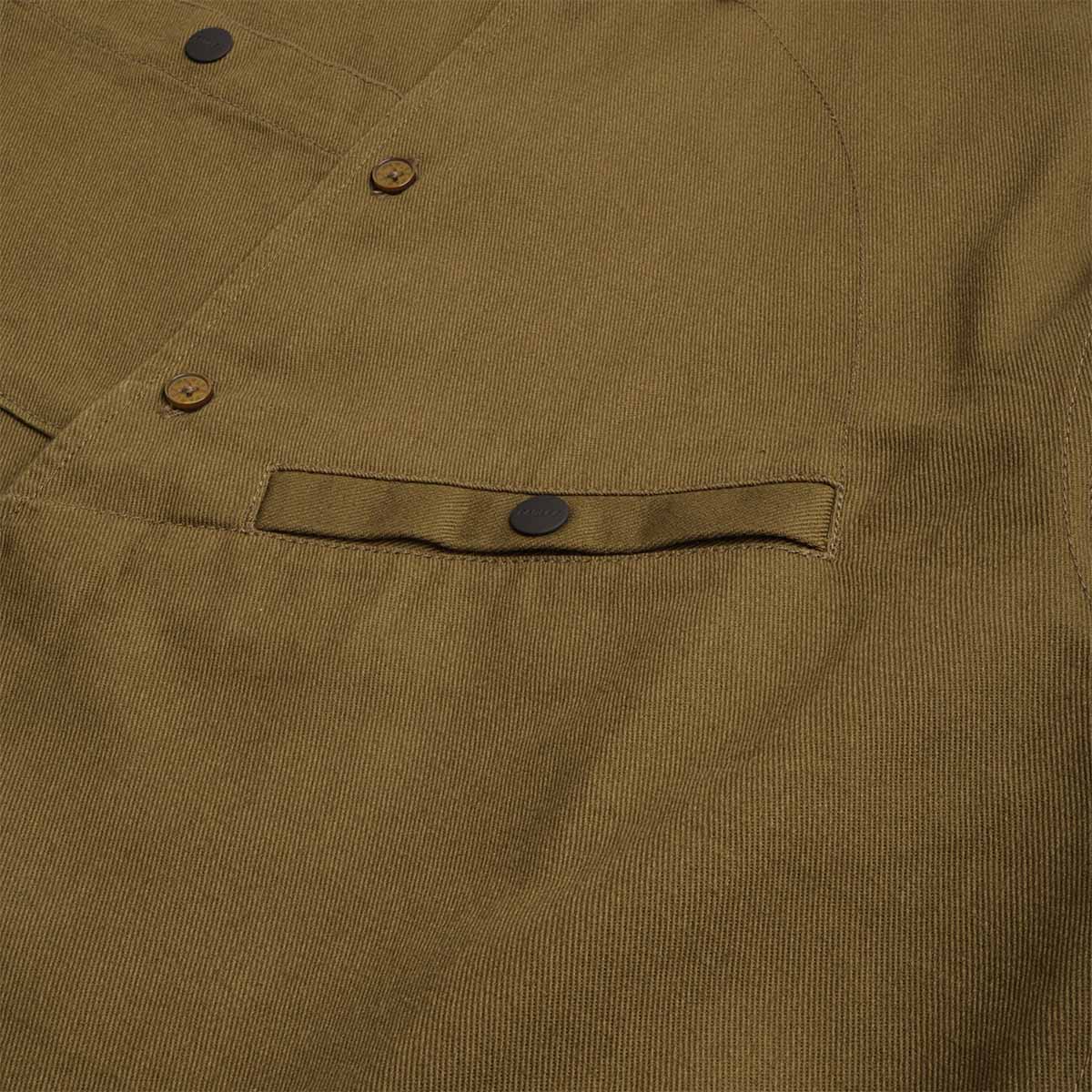 Parlez Task Shirt, Moss, Detail Shot 5