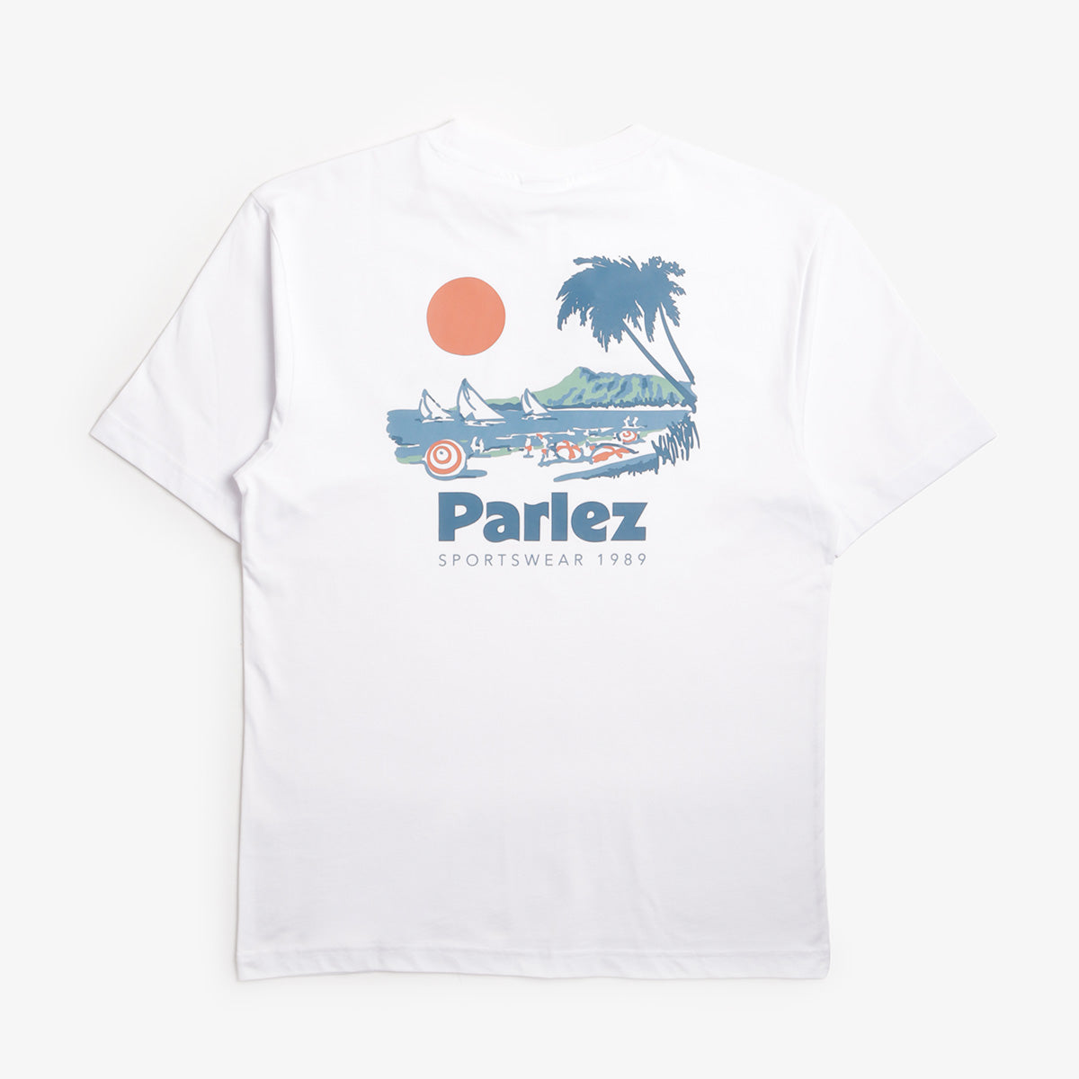 Parlez Willford T-Shirt, White, Detail Shot 2