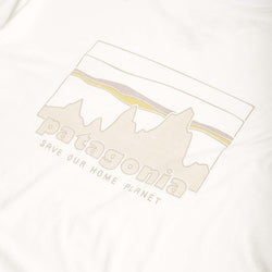 thumbnail Patagonia '73 Skyline Organic T-Shirt, Birch White, Detail Shot 4