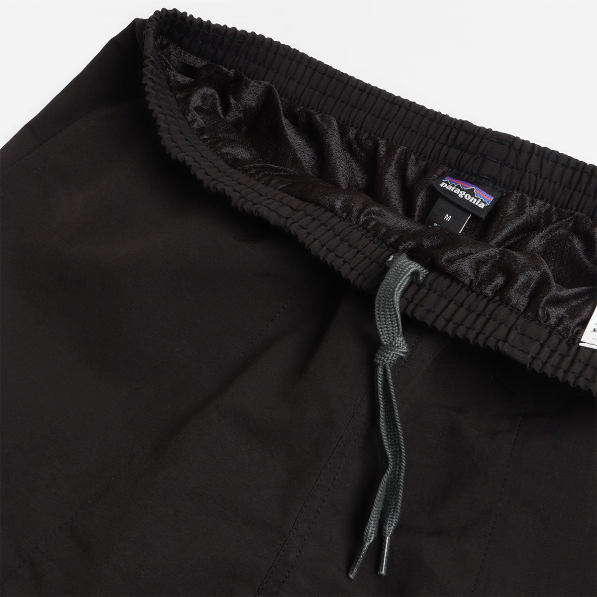 Patagonia Baggies 5" Shorts, Black w Black, Detail Shot 3
