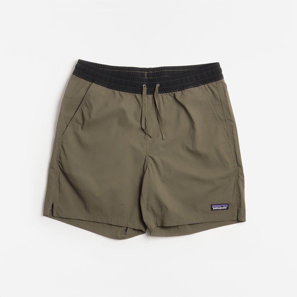 Patagonia Baggies Lights 6" Shorts, Basin Green, Detail Shot 1