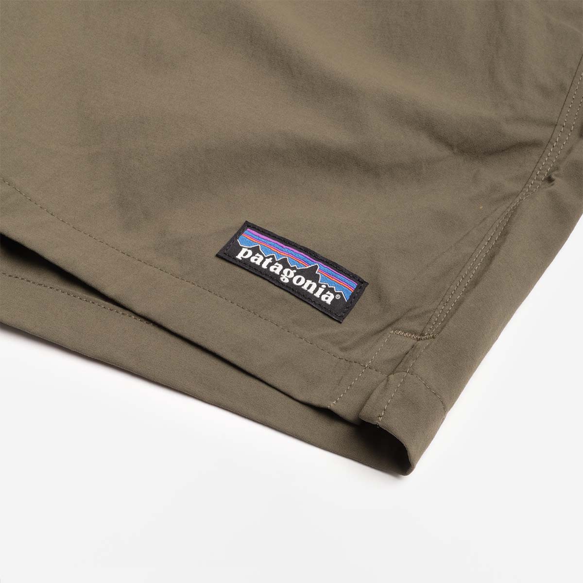 Patagonia Baggies Lights 6" Shorts, Basin Green, Detail Shot 5