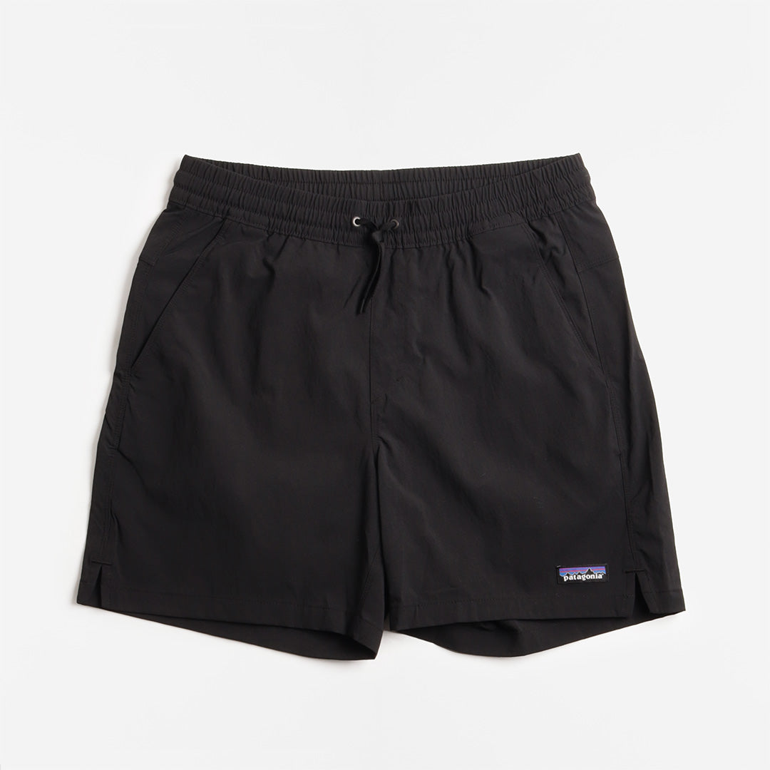 Patagonia Baggies Lights 6" Shorts, Black, Detail Shot 1