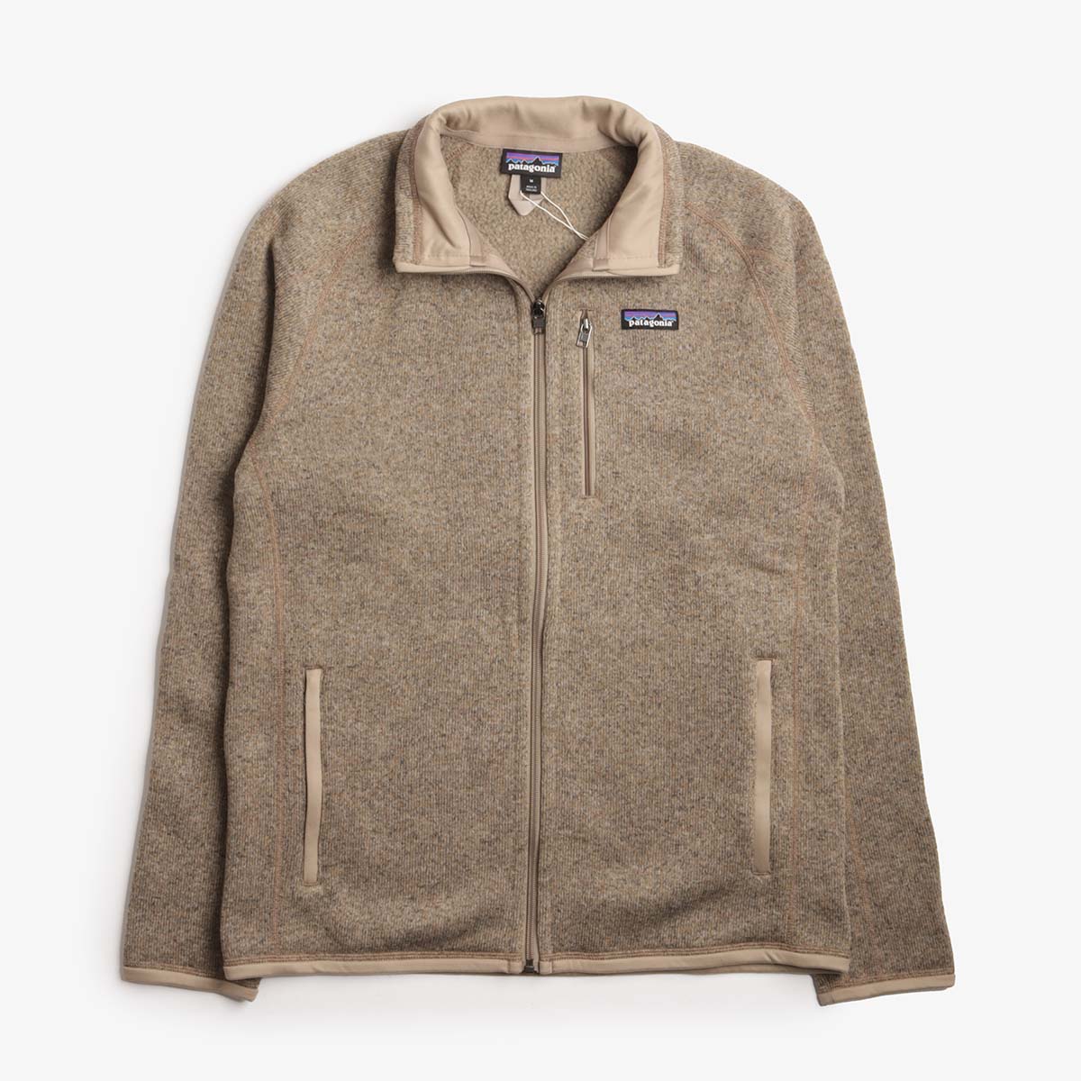 Patagonia Better Sweater Fleece Jacket, Seabird Grey, Detail Shot 1
