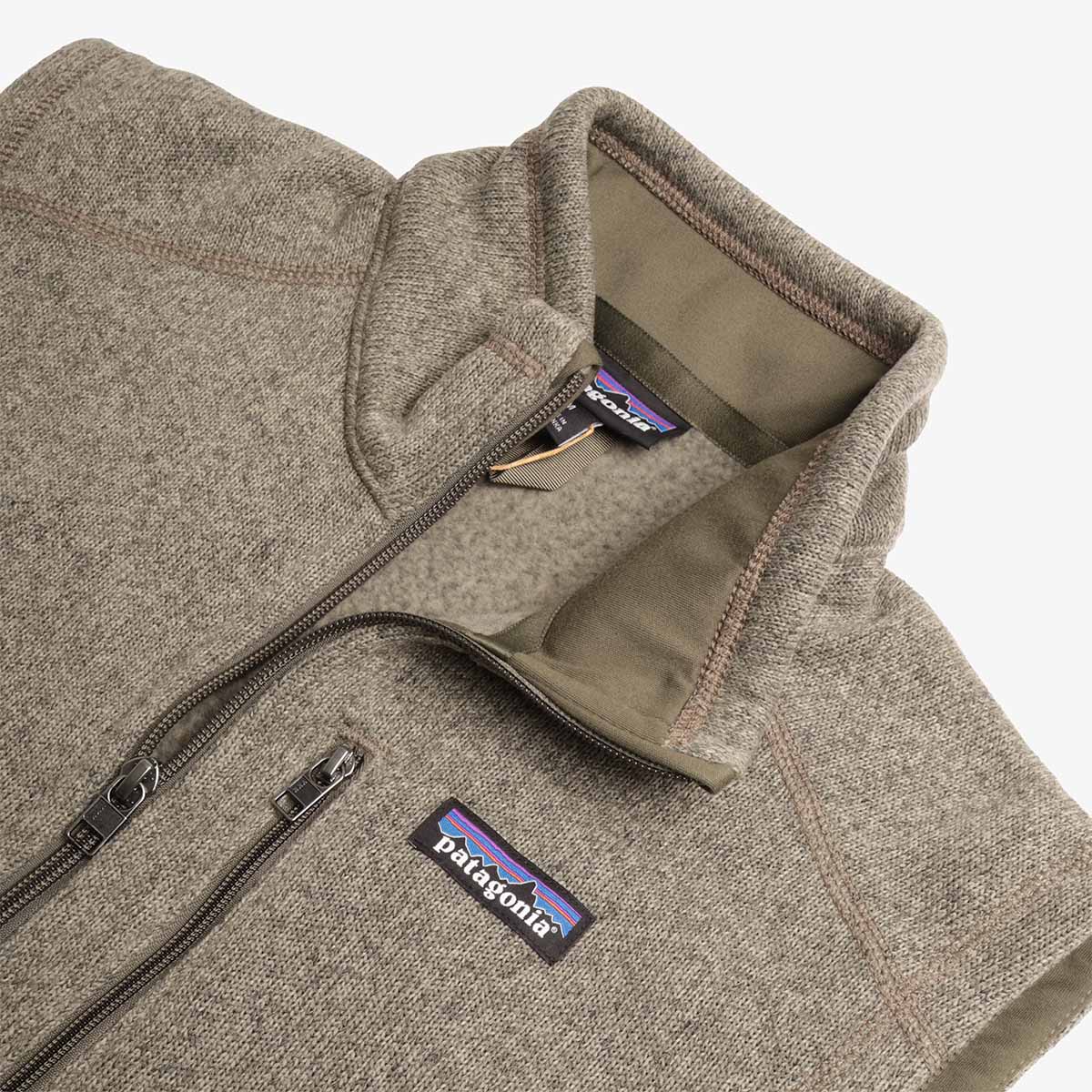 main Patagonia Better Sweater Vest, River Rock Green, Detail Shot 3